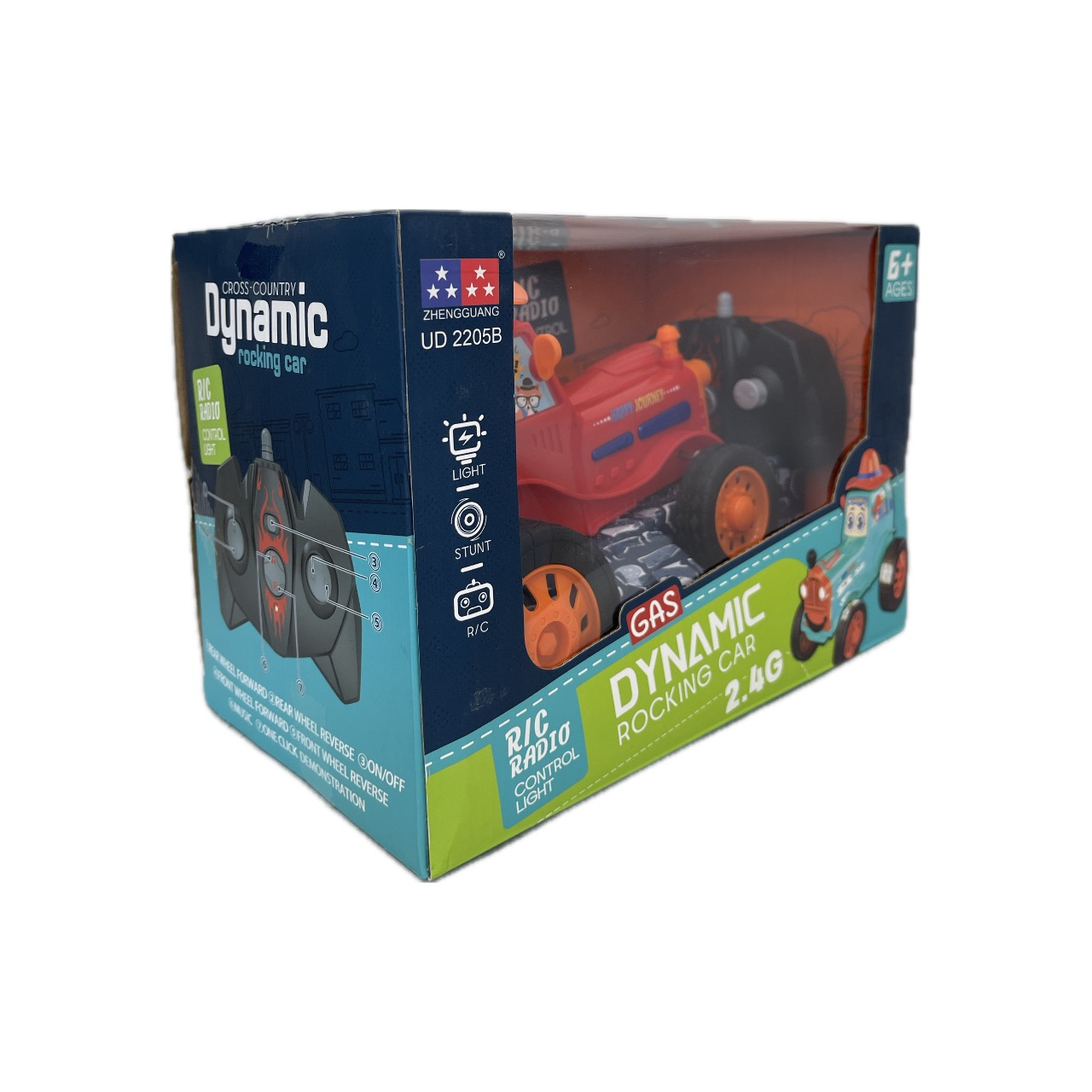 ماشین کنترلی Zhengguang UD2205B Dynamic Rocking Car 2.4G