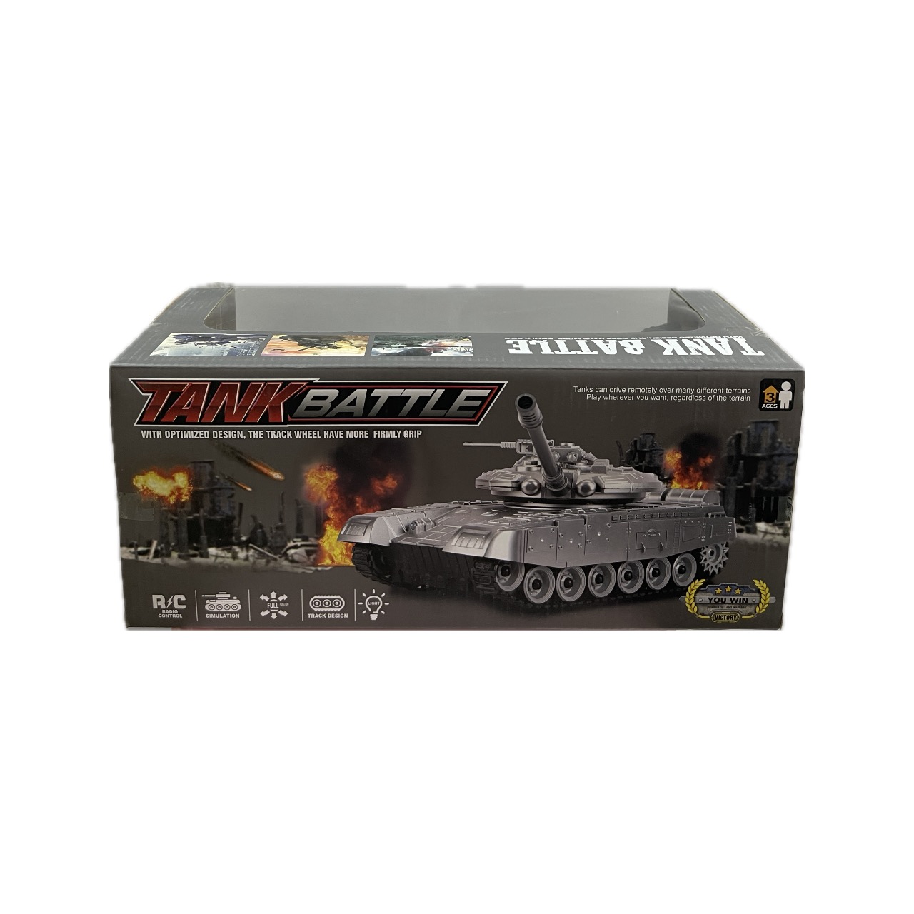 تانک کنترلی جنگی مدل TANK BATTLE