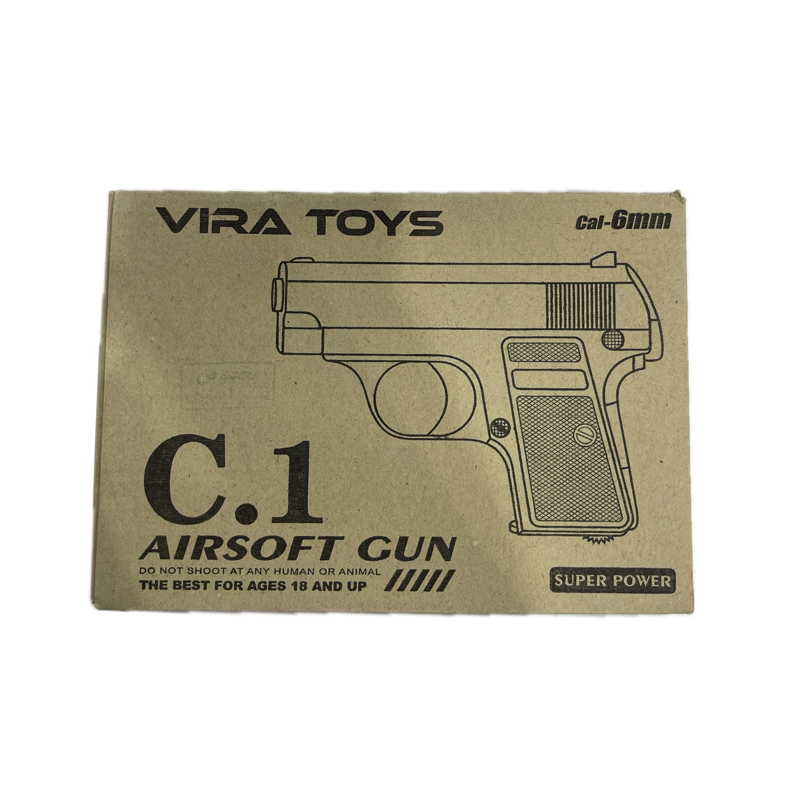 تفنگ ایرسافت گان مدل C.1 نیمه فلزی | Airsoft Gun C.1 با قدرت بالا - Image 3