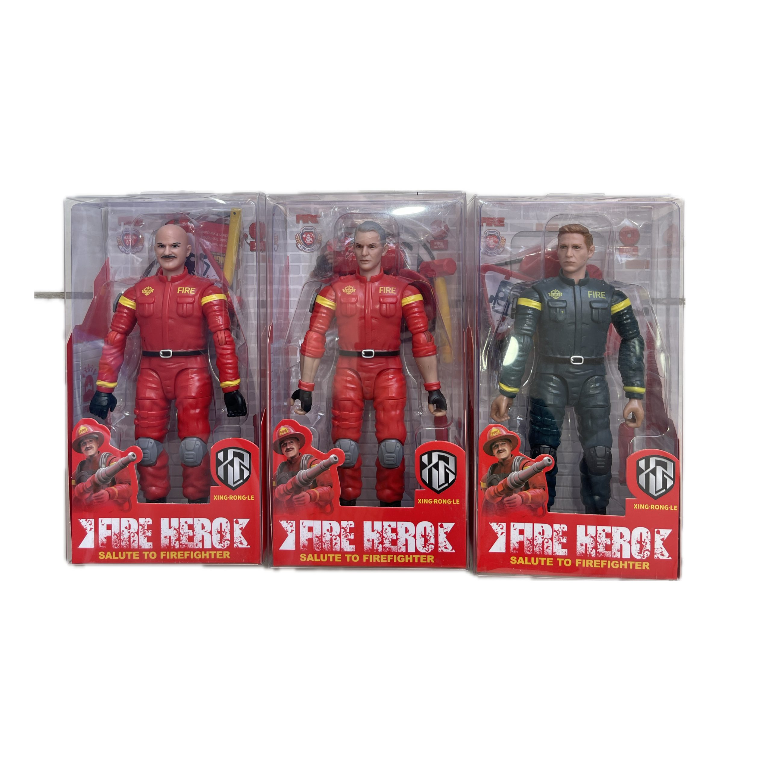 فیگور آتش‌نشان با تجهیزات کامل