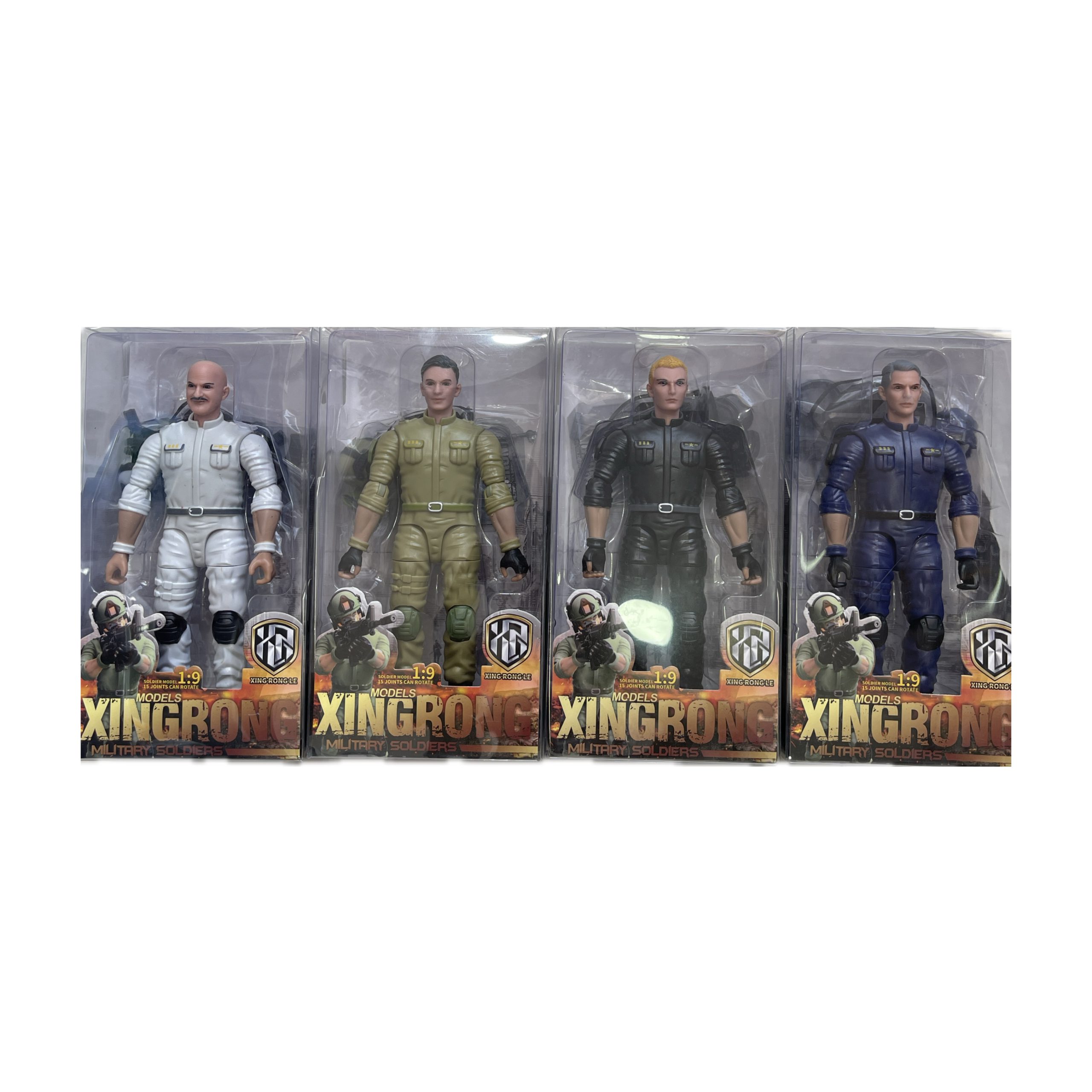 فیگور سرباز ارتشی با تجهیزات کامل