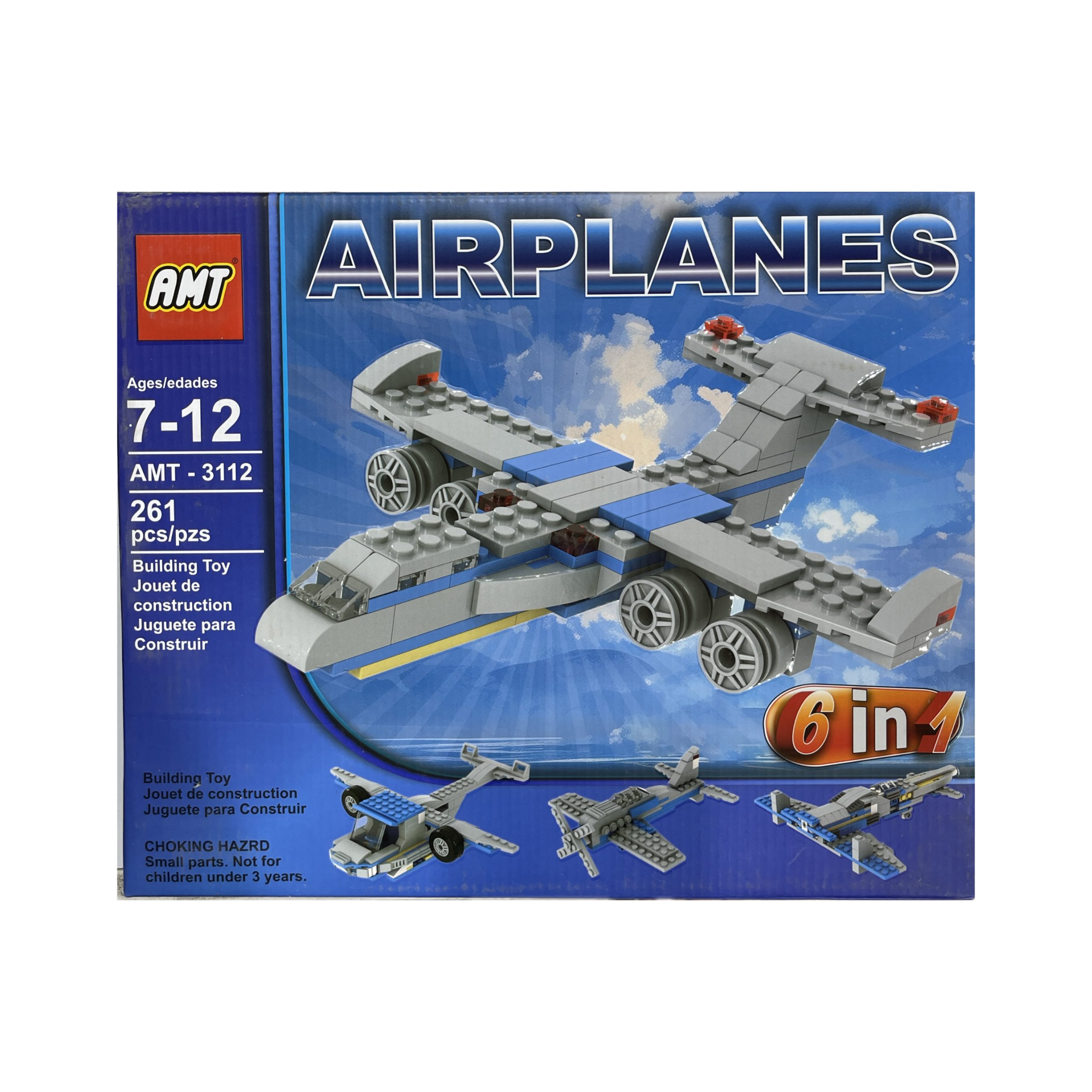 لگو ۶ مدل برند AMT با ۲۶۱ قطعه