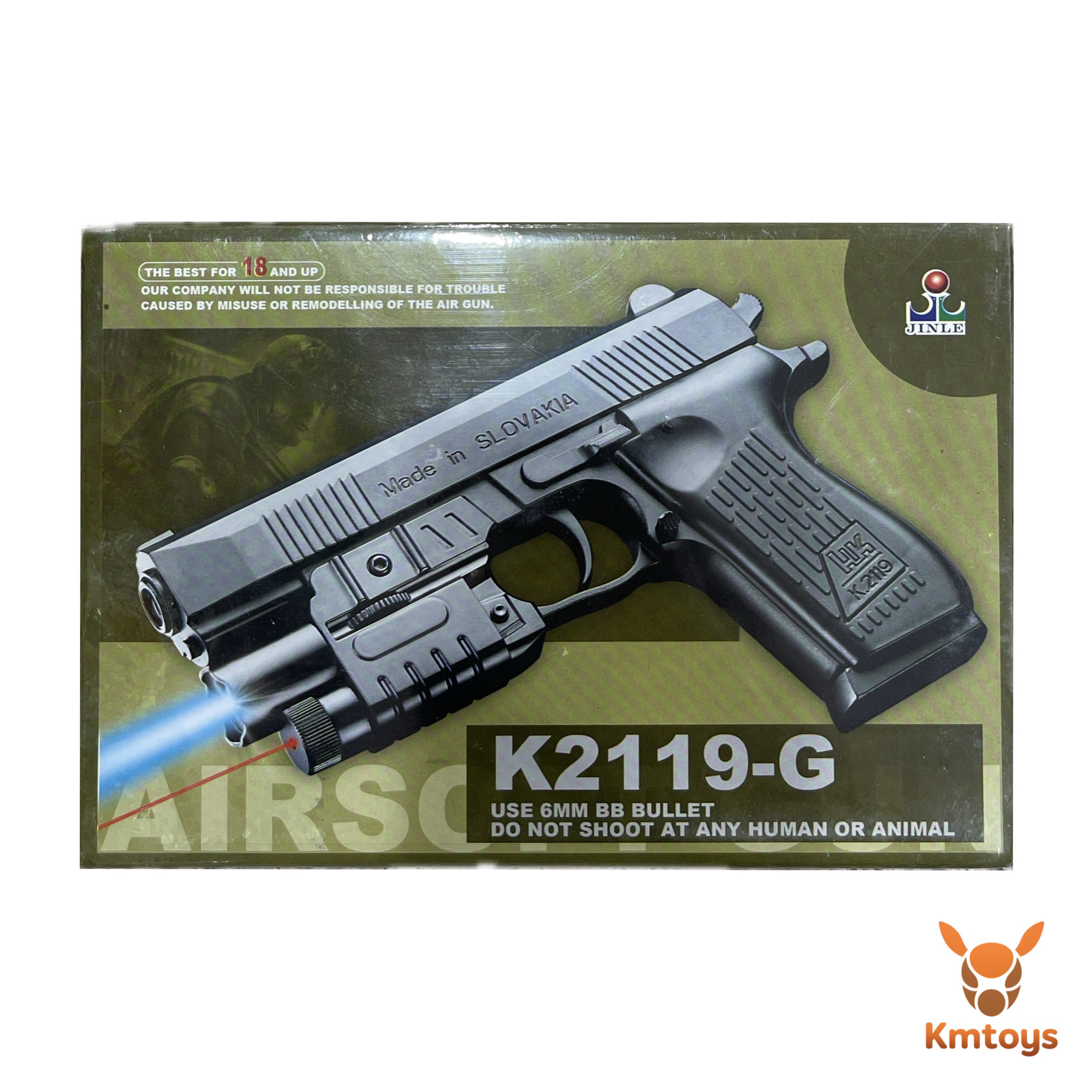 تفنگ کلت ساچمه‌ای لیزری مدل k2119