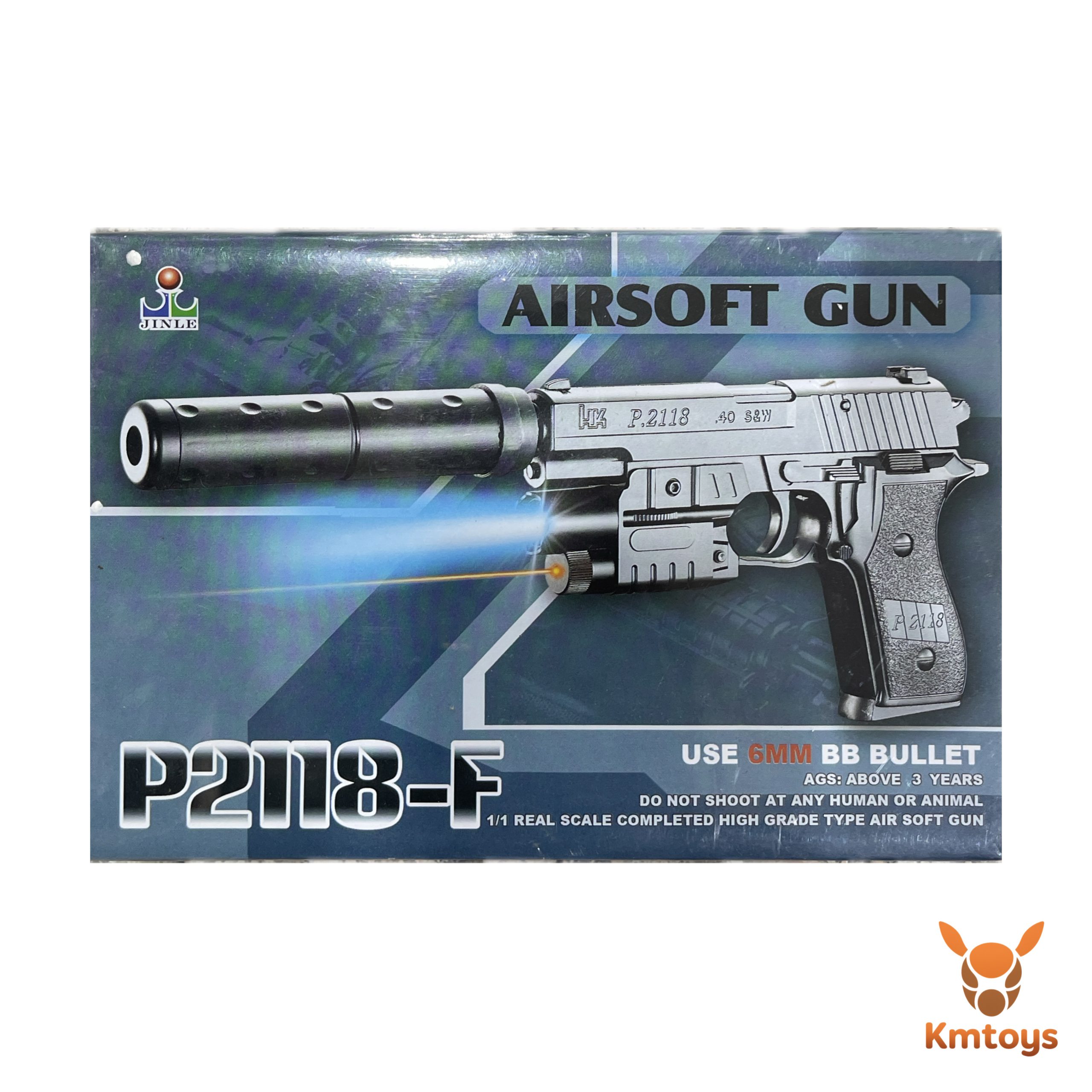 تفنگ کلت ساچمه‌ای لیزری مدل p2118-f