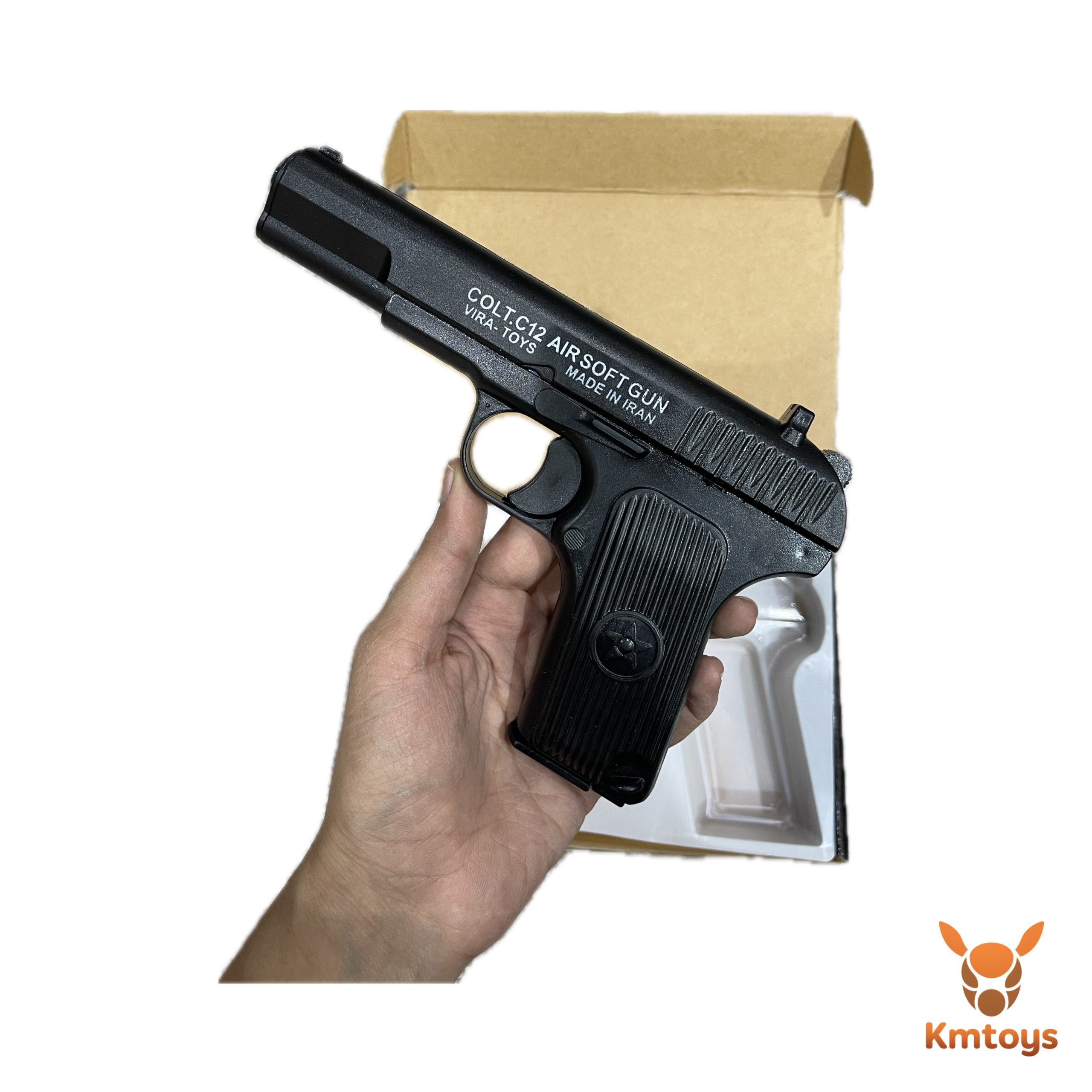 کلت فلزی ایرسافت c12 ساچمه‌ای با قدرت عالی