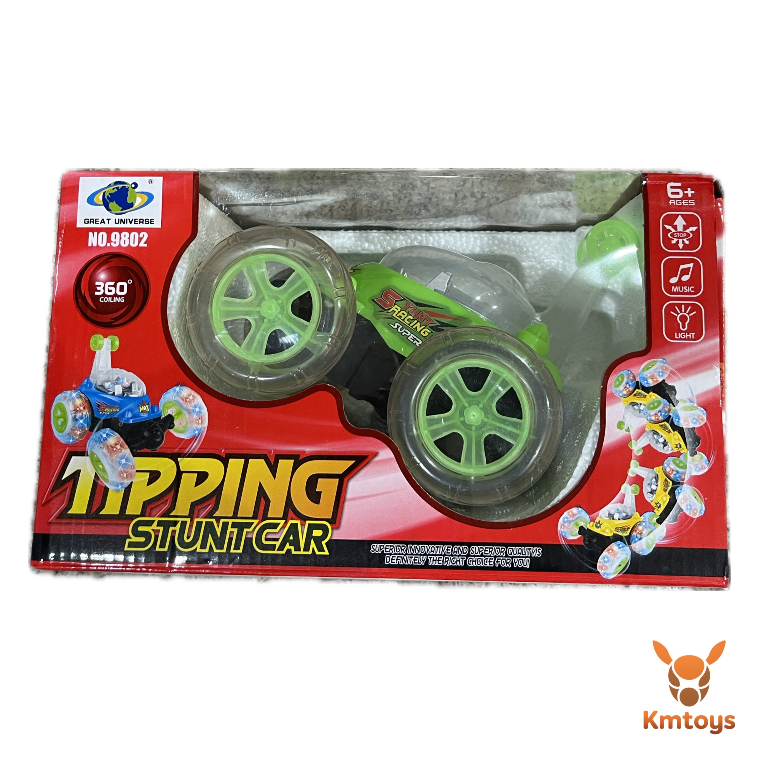 ماشین دیوانه کنترلی tipping stunt car - Image 2