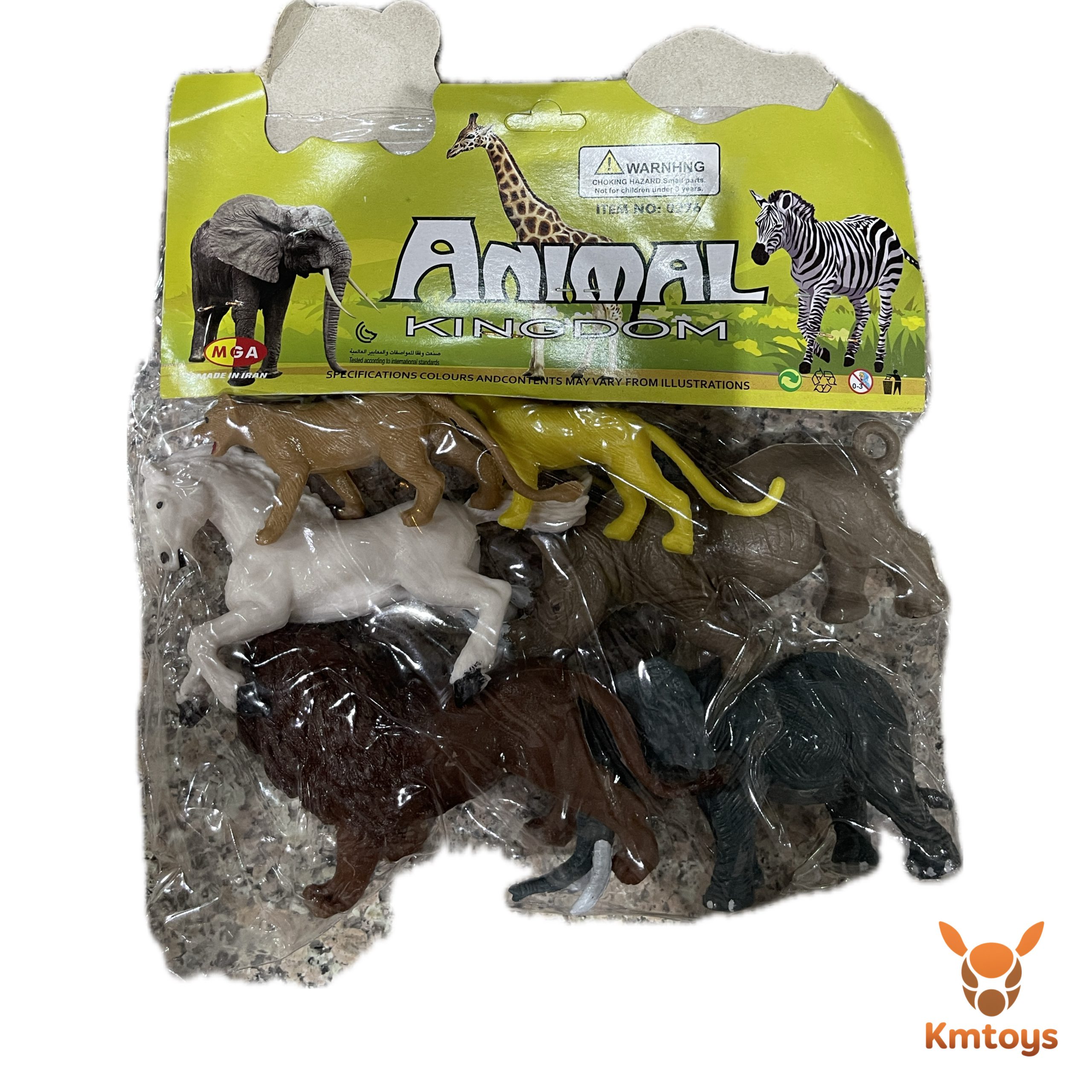 فیگور آموزشی حیوانات کودک | پک 6 عددی